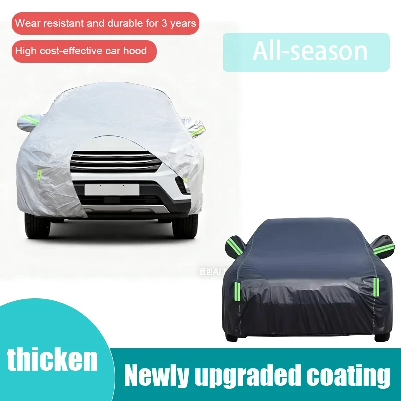 

Suitable for Hyundai ix25 Creta Cantus outdoor car cover, UV-proof, rain-proof, snow-proof, SUV cover, dust-proof, thickened