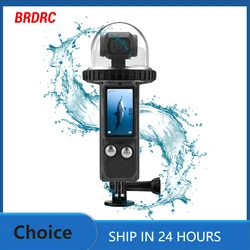 BRDRC 40M Waterproof Case For DJI Osmo Pocket 3 Camera Underwater Diving Housing Cover Protective Shell Surf Accessories