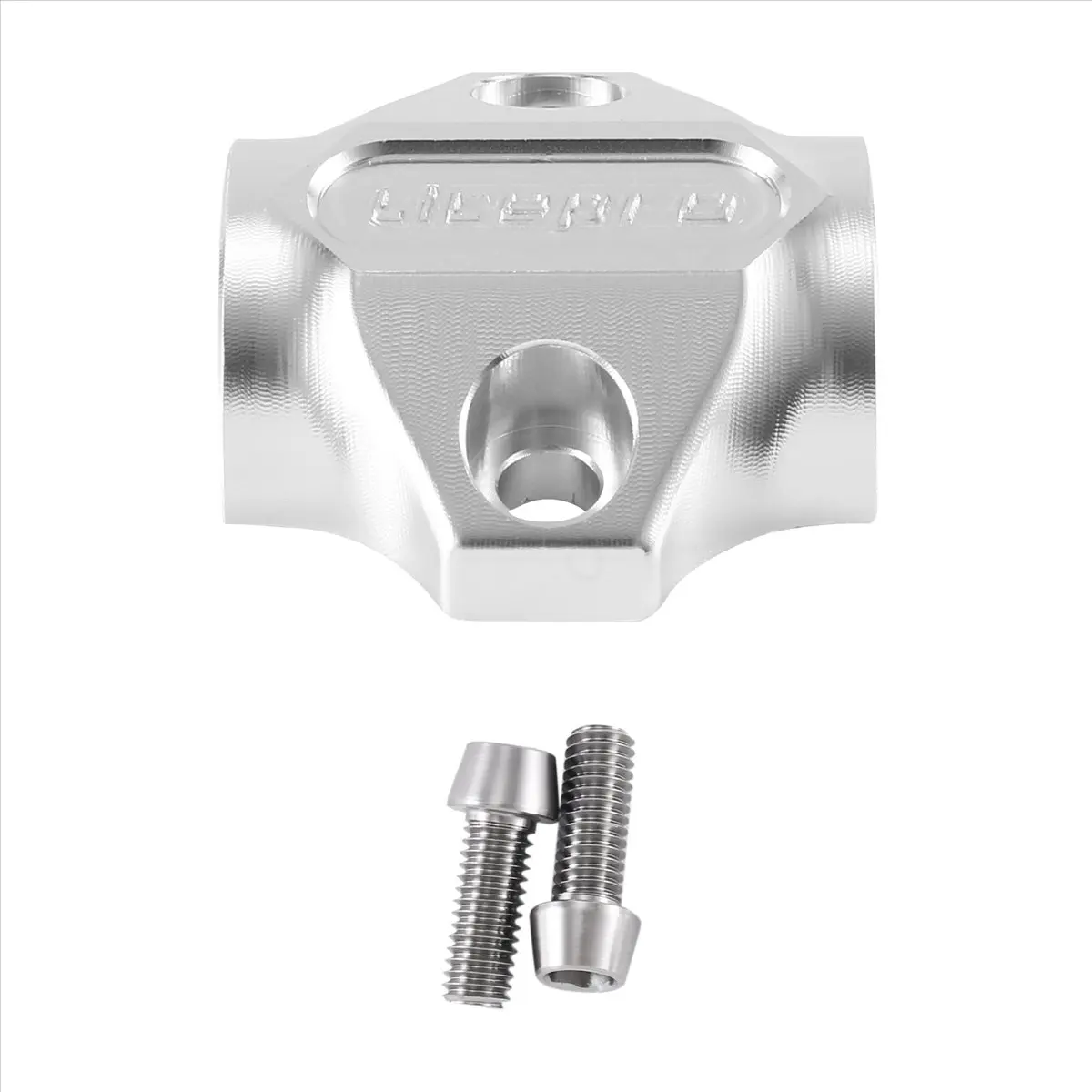 ABJV للطي دراجة سبيكة رئيس أنبوب الغطاء العلوي 25.4 مللي متر المزدوج مسمار مقبض آخر غطاء دراجة الملحقات ، فضي