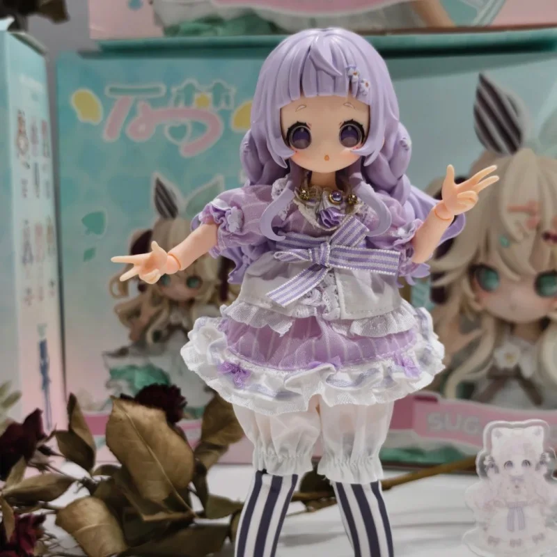 

Genuine Sugary Girls Dessert Party Bjd Blind Box Mjd Doll Figurine Movable Eight Point Doll Desktop Ornament Toy Collect Gift