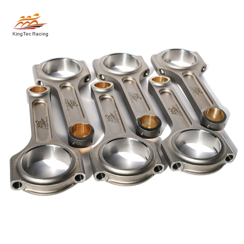 KingTec Racing S58 Conrods I Beam Forged S58 Connecting Rods for BMW F97 X3M G8x M3 M4 S58 Engine Parts with Rod Bolts