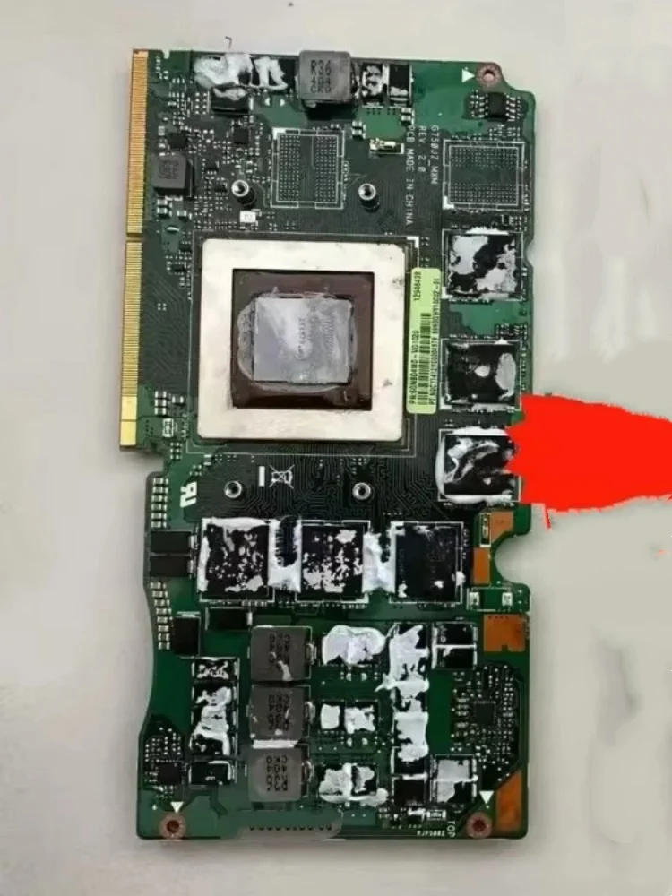 GTX870M 3GB for G750JZ G750JW G750JS G750JM used Test ok