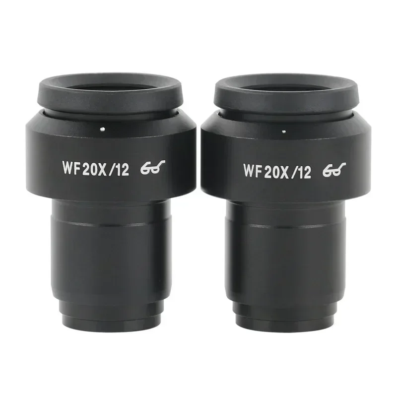 WF10x-23x WF20x-12x WF10x-20x oculare una coppia per microscopio Stereo ampio campo ad alta copertura 15mm WF15X/15 punto occhiello alto