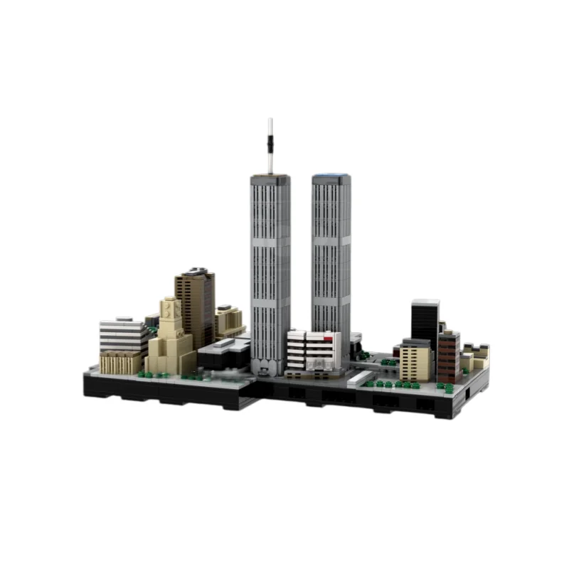 

MOC building model house construction set - small particle building blocks 1750 pcs - suitable for all hobbyists as a decorative