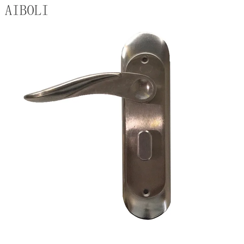 

Simple Style 125 Holes Copper Tongue Silent Door Lock Zinc Alloy Aluminum Alloy Single Tongue Handle Lock