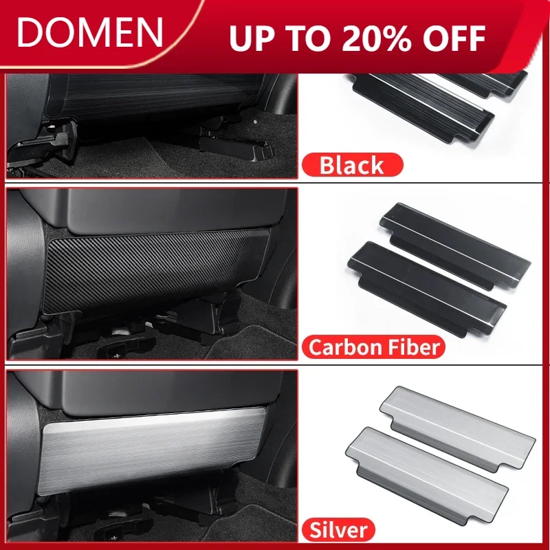 

Для Toyota Land Cruiser Prado 250 2024 года, защитная пластина для сиденья из нержавеющей стали LC250 J250, аксессуары для обновления интерьера, тюнинг