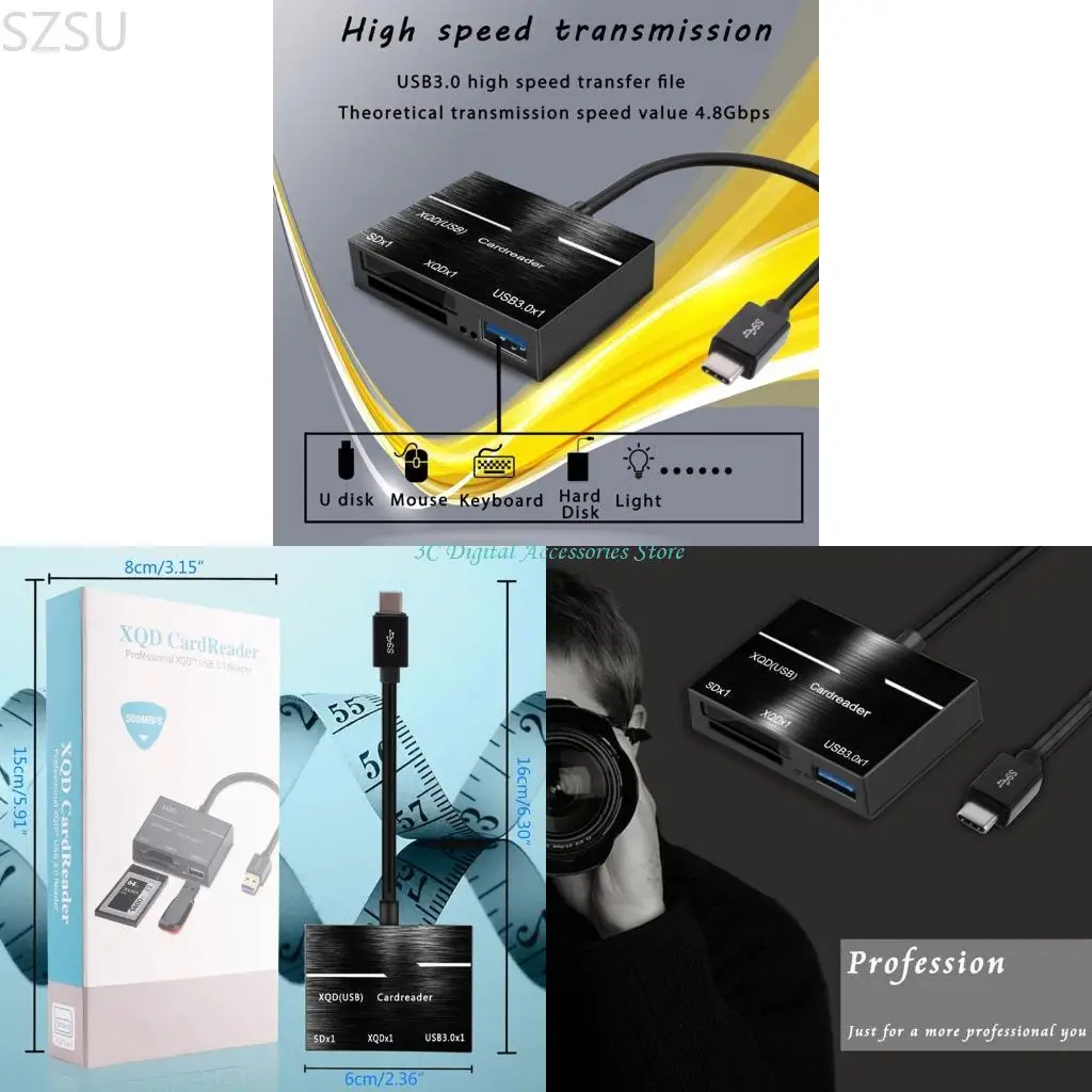 Szsu Usb Xqd Card R…