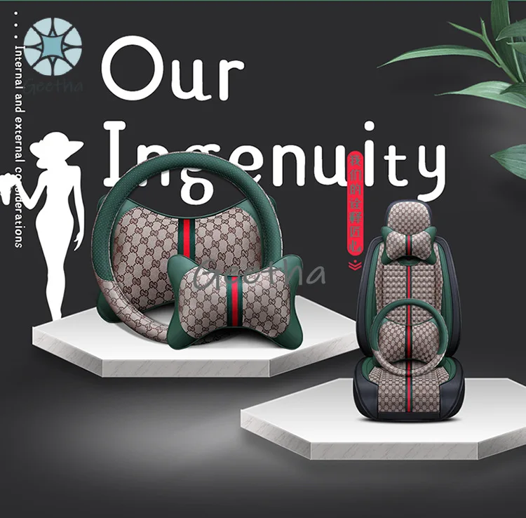 Para precio barato funda para cojín de asiento de coche accesorios de bolso de cuero conjunto Original funda de asiento Universal Pvc