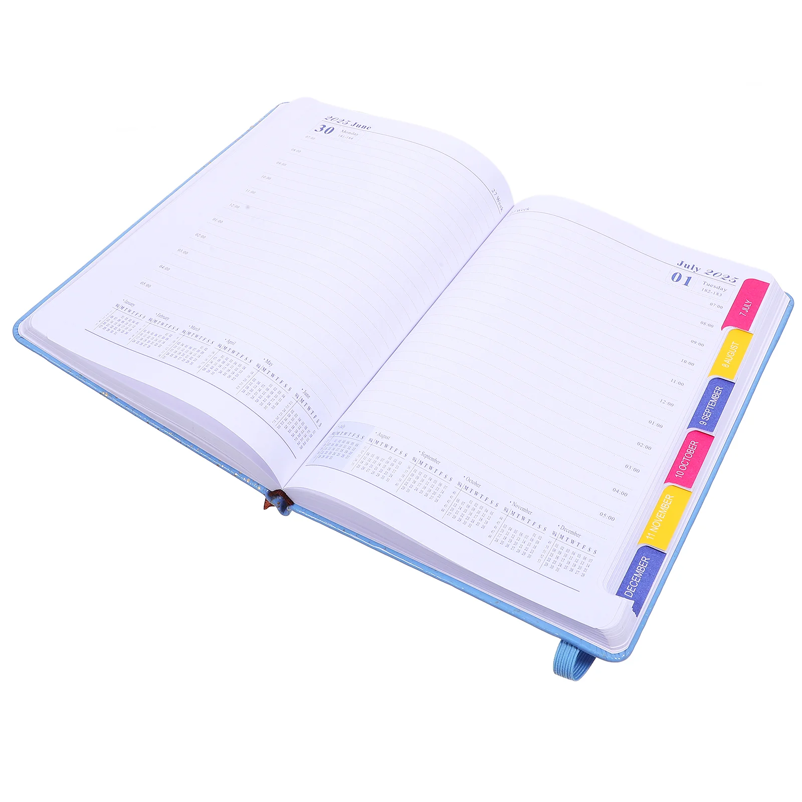 2025 Schedule Calendar Planner Day Book Appointment Pocket 2024-2025 Journal Notebook Diary Notebooks Daily Portable