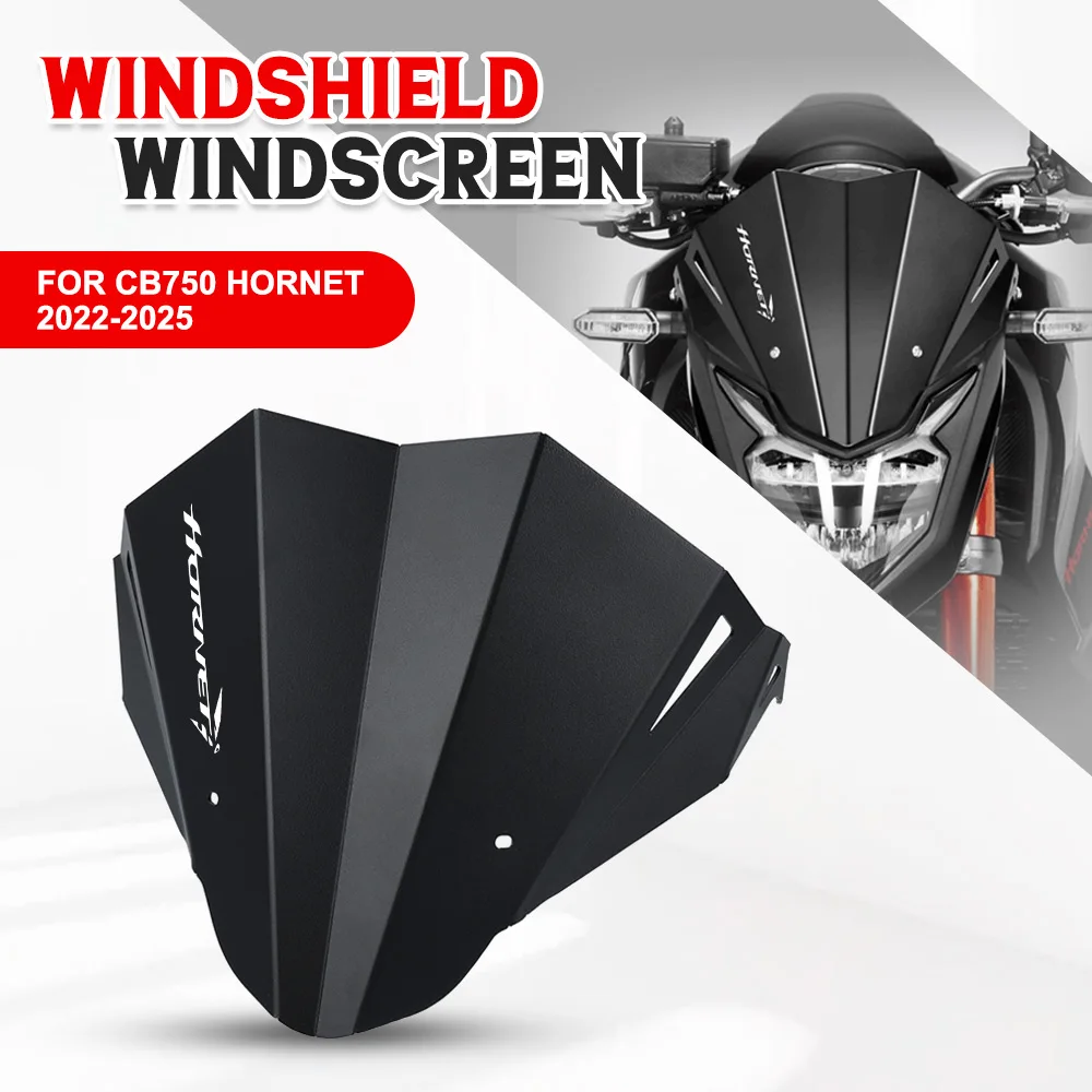 

2025 Motorcycle Windshield Deflector WindScreen Protector Wind Shield Parts For Honda CB750 HORNET CB 750 Hornet 2022-2023-2024
