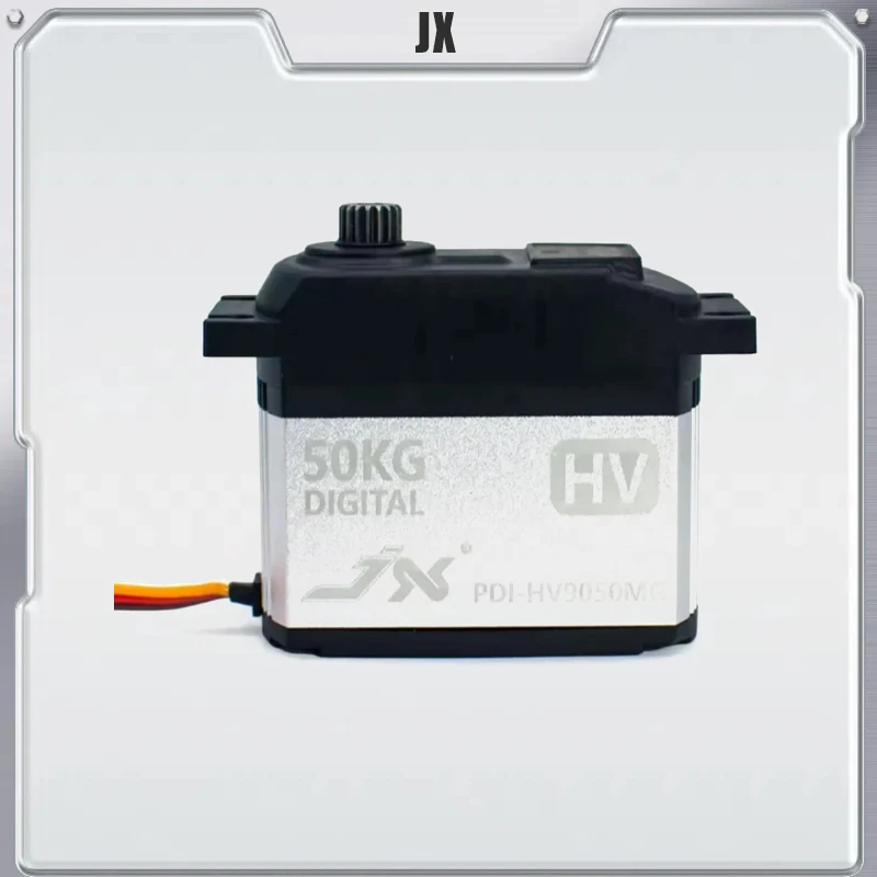 JX PDI-HV9050MG 50KG 160 Degree Angle High Precision Metal Gear Digital Standard Servo Motor Robot UAV Hobby Education
