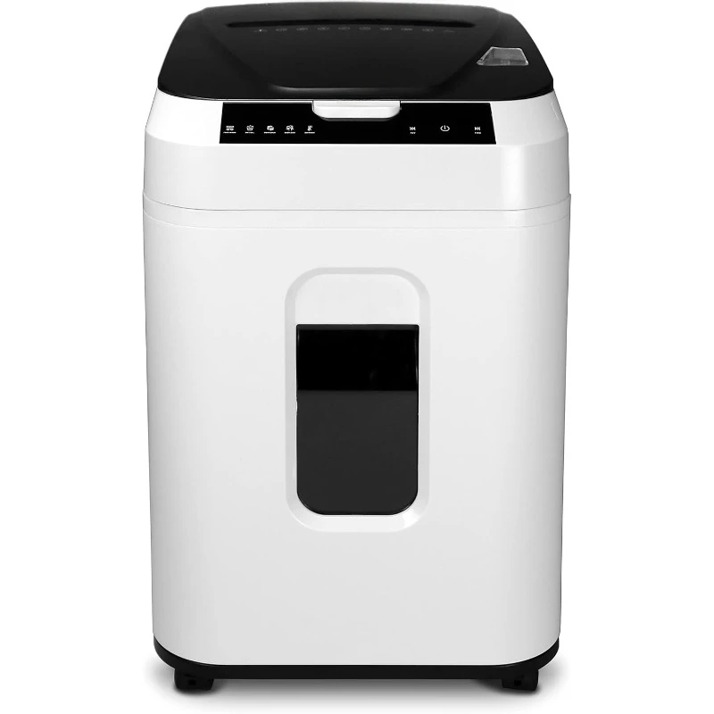 Commercial Grade 200-Sheet Auto Feed High Security Micro-Cut Paper Shredder/ 60 Minutes/Security Level P-5