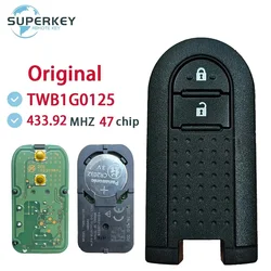 For 2018 2019 2020 2021 Toyota Rush Daihatsu Terios OEM 2 Buttons Original Smart Key 433.92MHz FSK TWB1G0125 715G36