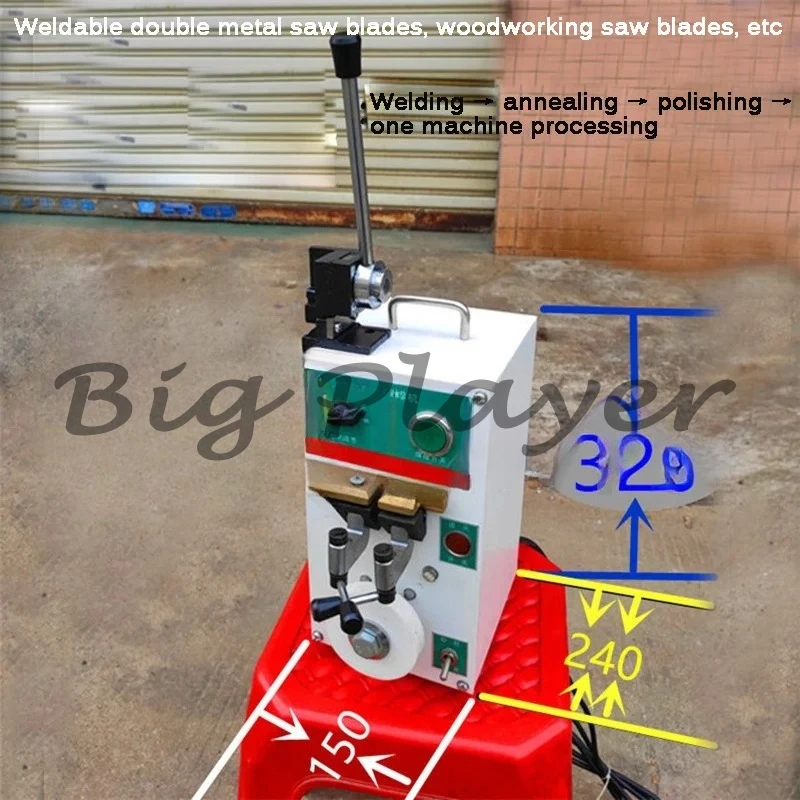 

Portable Electric Welding Machine Portable Butt Welder Small Saw Blade Butt Welding Machine Band Saw Blade