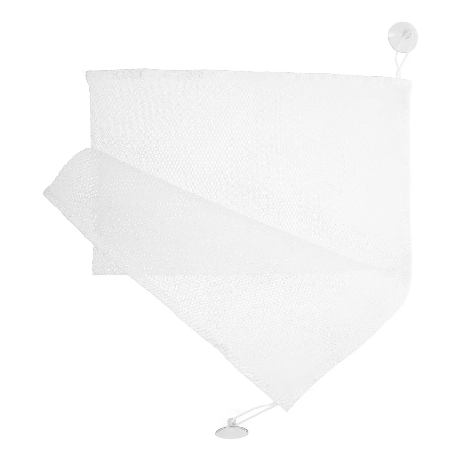 45x35cm Premium Suction Cup Bath Storage Mesh Bag Holds More Than Expected Keeps Bathroom Neat Secure Non Slip Baby Safety