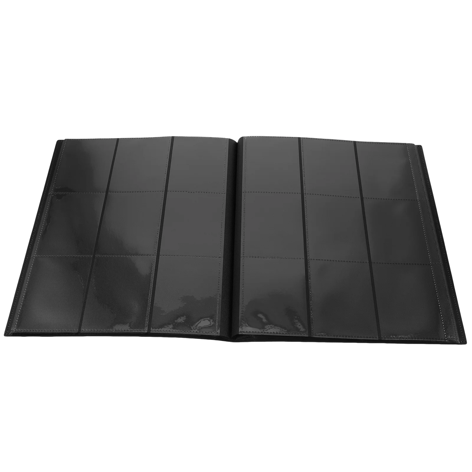 

Black 9 grid PP Binding 360 card Album Coin Storage Book for Cards Stamps Coins Collectibles Photo