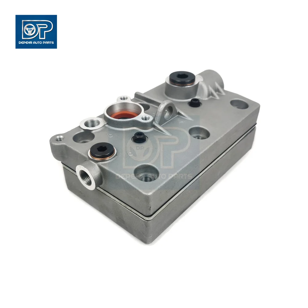 1Set Complete Air Compressor Cylinder Head Suit For Volv FH13 FH16 FM9 FM11 FM13 Truck 20569930 20775147 20845004 4127049332
