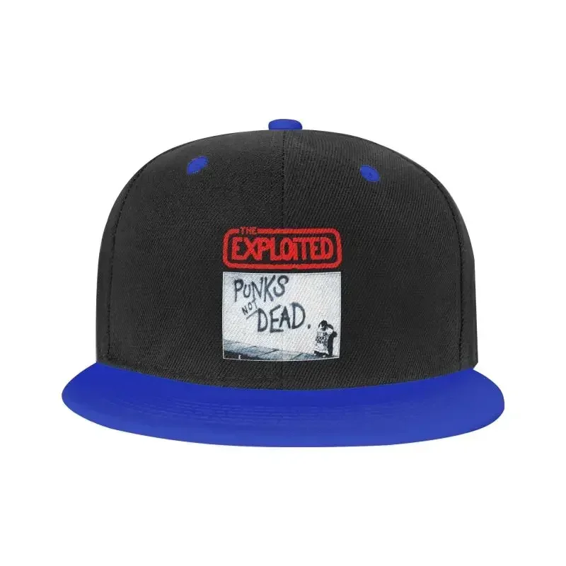 The Exploited Punks Not Dead Album Image Children Snapback Cap Style All-Match Colorful Teenager Baseball Caps