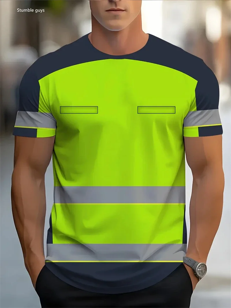 Herren Oversize T-Shirt für den Alltag, Sommer Anime Loose Fit Kurzarm Leichtgewicht Bequemes Modisches Sport-Trikot Oberteil