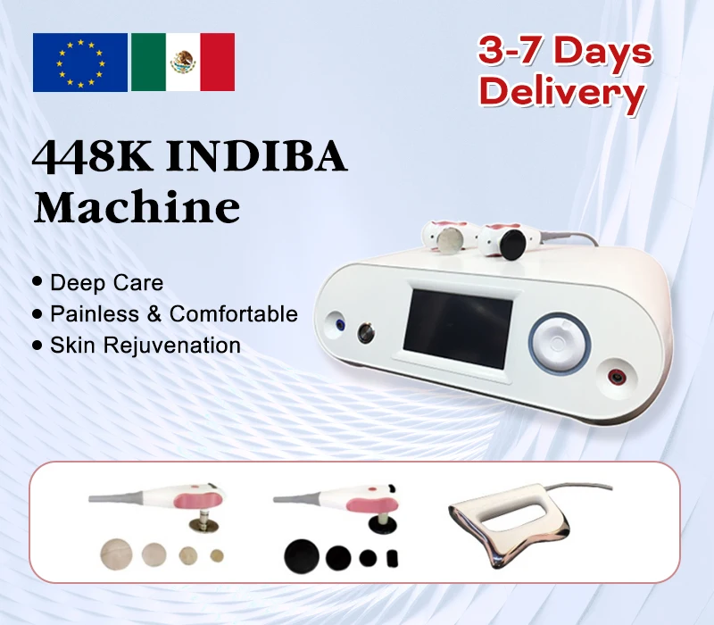 448K INDIBA Newest R45 TECAR Body Care System Indiba RET CET RF Machine Weight Loss 448KHZ INDIBA For Spa And Salon Use