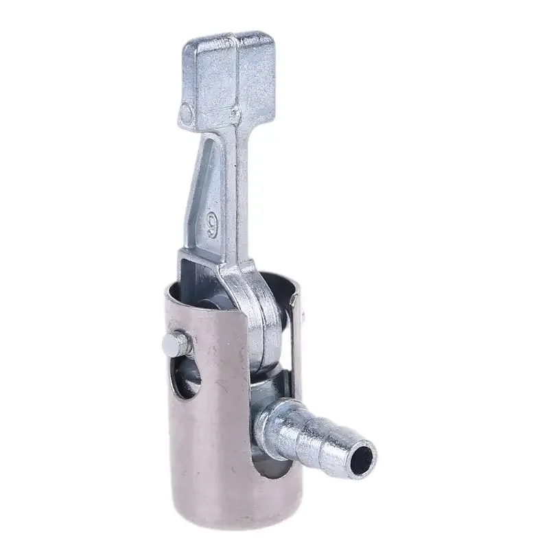 1/4 Lock on Air Chuck Car Tyre Inflator Valve Air Pump Clip Nozzle Metal Adapter Connector Car Adjustable Inflatable Connector