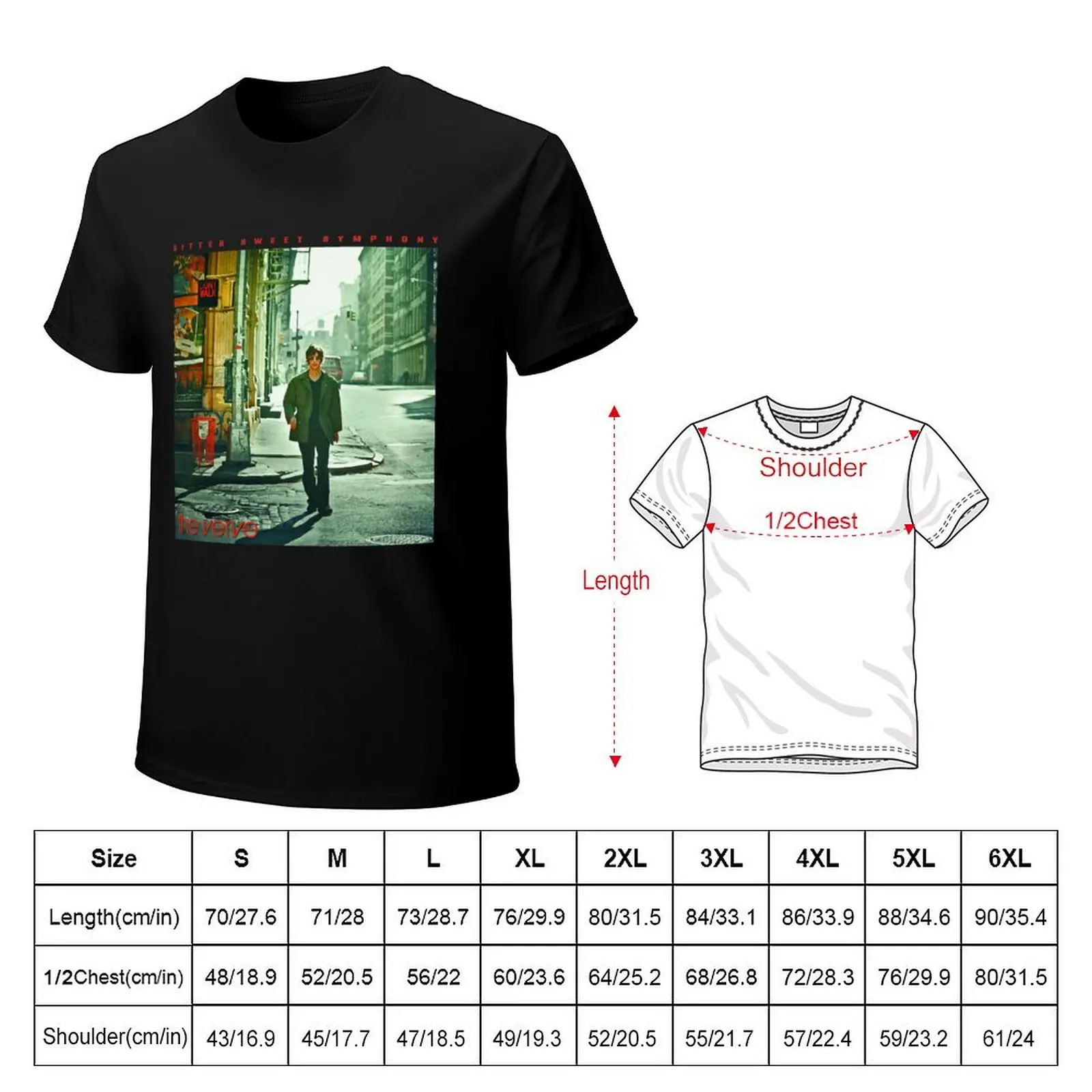 Rock Most Trending Band Reunite Singer Songwriter Guitar Drums The Verve Bitter Sweet Symphony Iconi T-Shirt
