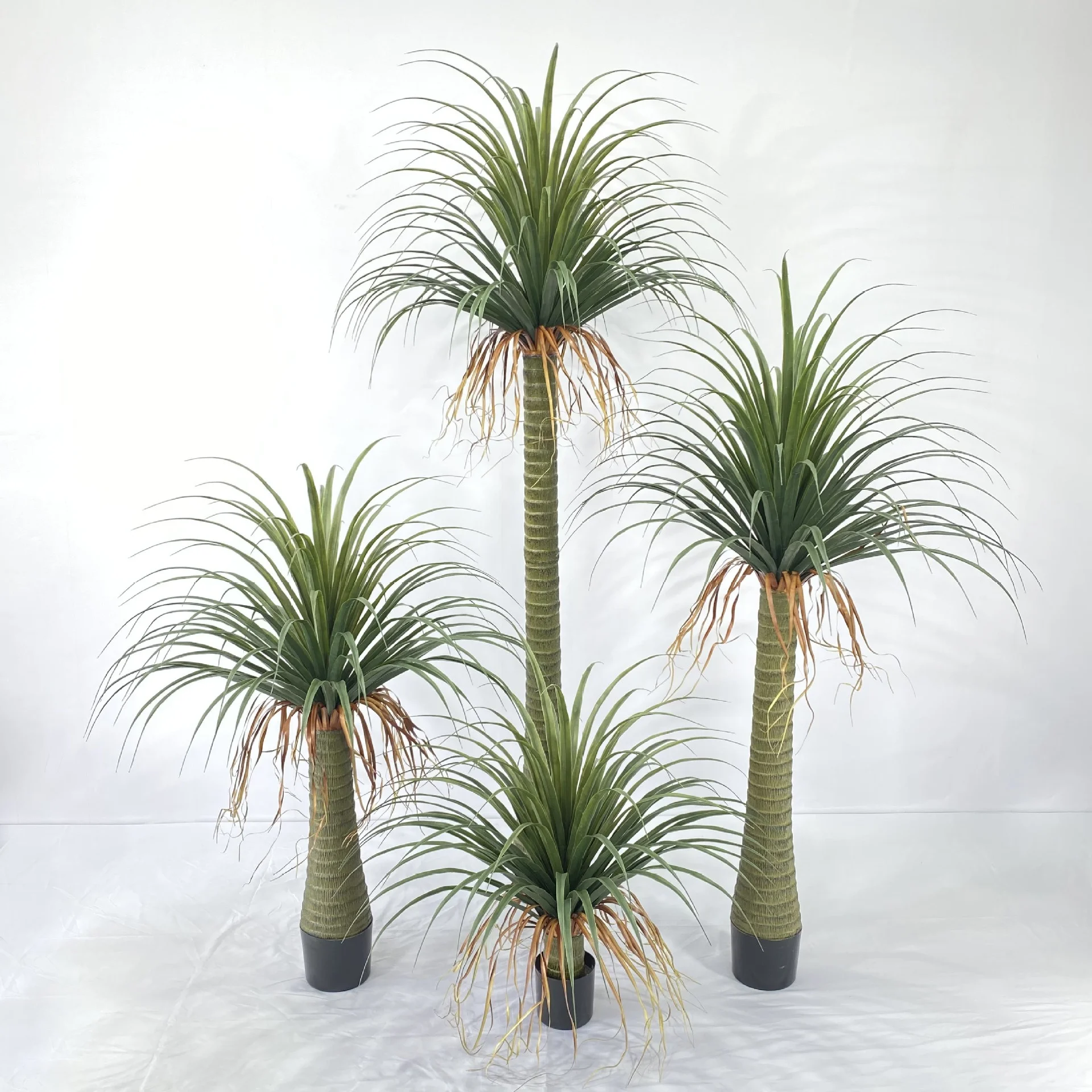 #￥ZhiXia Artificial Dracaena Nordic Style Plastic Orchid Potted Plant 80cm Long-Lasting Decorative Flowers Indoor/Outdoor Plant
