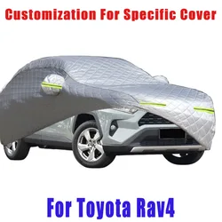 For Toyota Rav4 Hail prevention cover auto rain protection, scratch protection, paint peeling protection, car Snow prevention