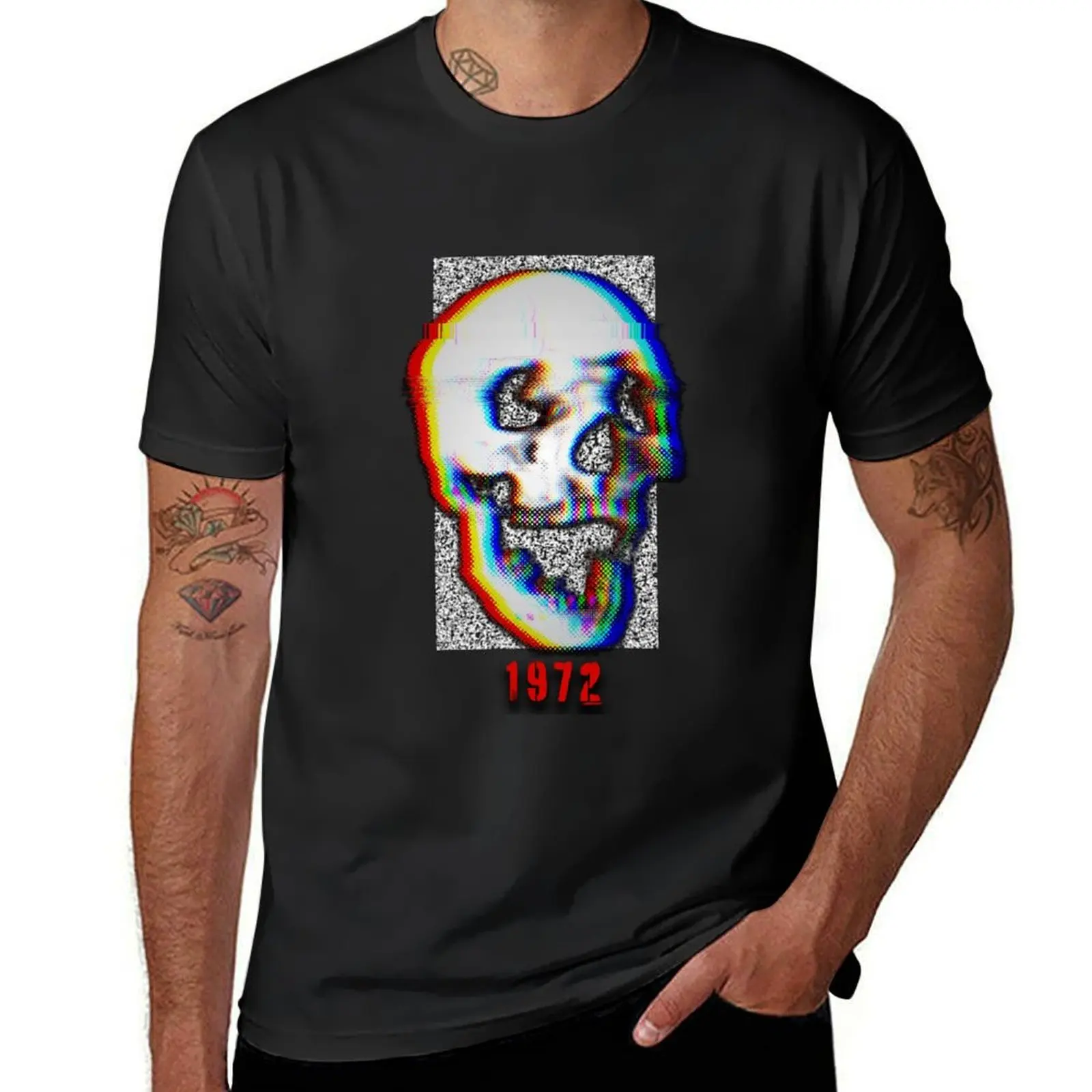 Ghost in the Machine 1972 T-Shirt summer top sublime summer clothes plain black t shirts men