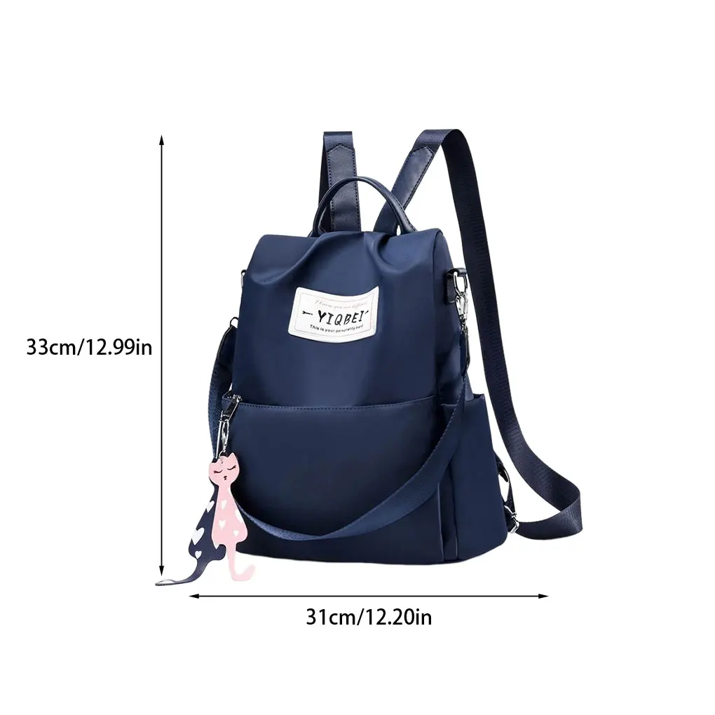 Mochila De Pano Oxford Para Mulheres, Bolsa De Ombro, Bolsa, Praia, Escritório, Caminhadas