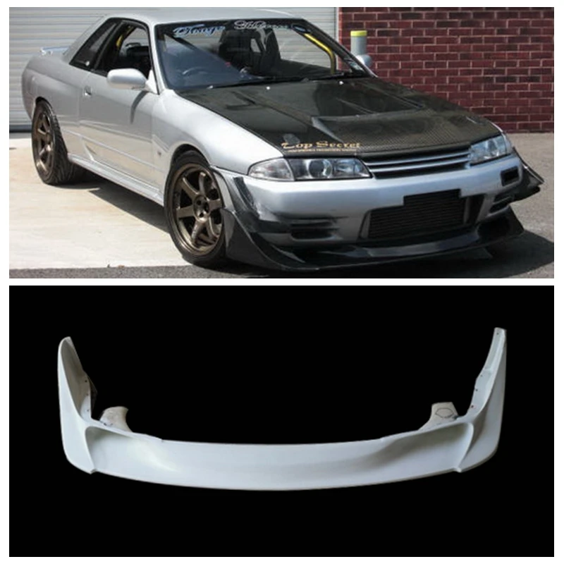 for Skyline R32 GTR TBO FRP Front Lip (Will fit on standard GTR front bumper only)