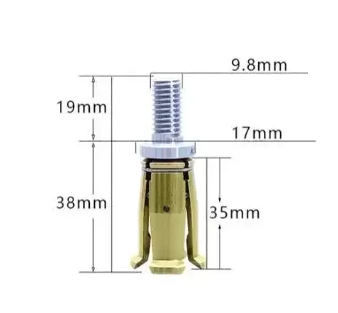 BT30 BT40 45 Degrees Gripper External Internal Threaded Spindle Claw Clamp 4 Petal Pull Claw Tool Milling CNC Machine Center