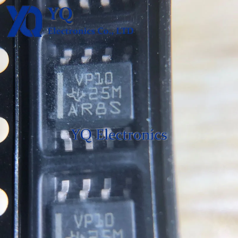 10PCS/lot New OriginaI SN65HVD10DR silk screen VP10 SOIC-8 half duplex RS-485 transceiver chip