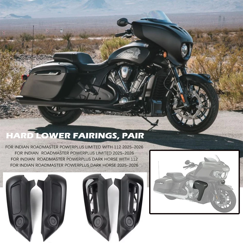 

Комплект удлиненных спойлеров для мотоциклов Indian Challenger, Chieftain, PowerPlus, Pursuit, Limited 112 2026