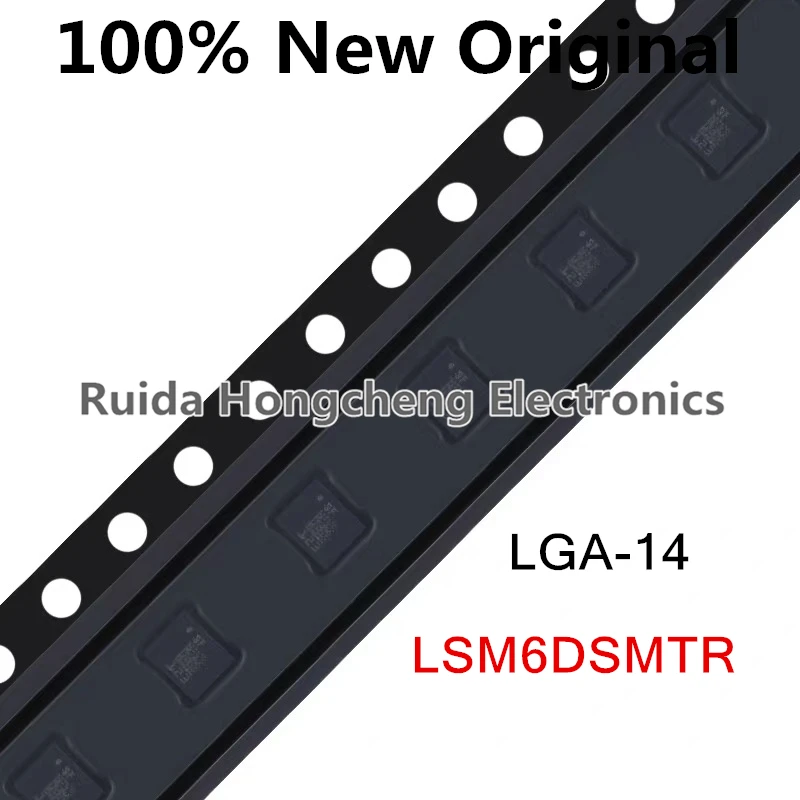 5PCS/Lot LSM6DS3TR 、LSM6DS3TR-C 、LSM6DSMTR 、LSM6DSLTR 、LSM6DS3HTR 、LSM6DSRTR 、LSM6DSOTR New accelerometer gyroscope chip