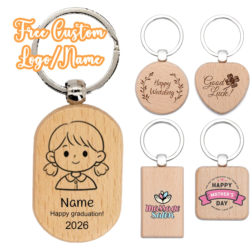 alex-streeeter-–-porte-cles-en-bois-avec-logo-personnalise-100-pieces-adaptes-aux-hommes-et-aux-femmes-cadeaux-de-vacances-publicitaires-de-mariage
