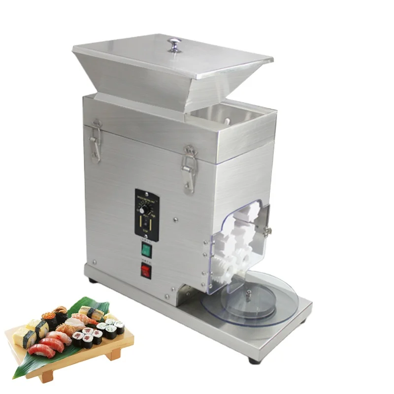 Cooked Triangle Rice Ball Forming Machine For Making Sushi