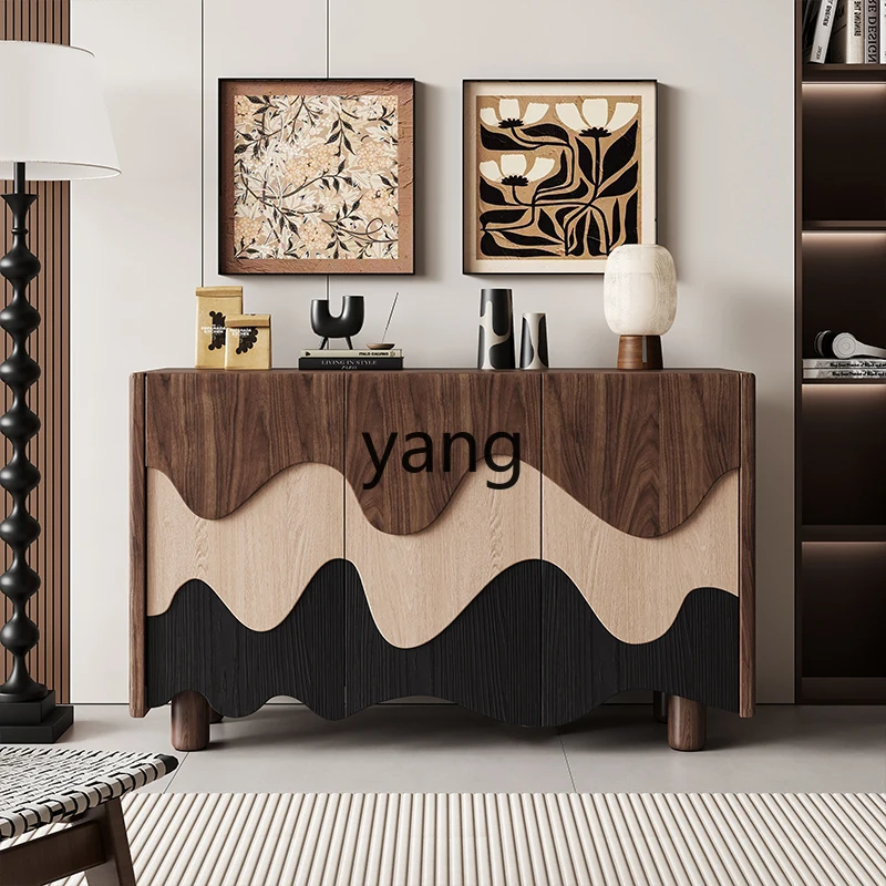 LH home shoe cabinet door solid wood bedroom home dining side living room bedroom shoe cabinet