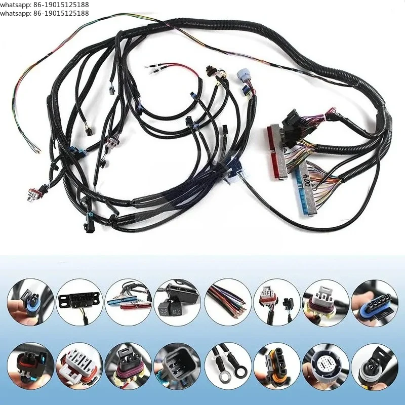 Independent exchange wiring harness W/4L80E 4.8 5.3 6.0 EV6 EV1 injector connector suitable for trucks from 2003 to 2007
