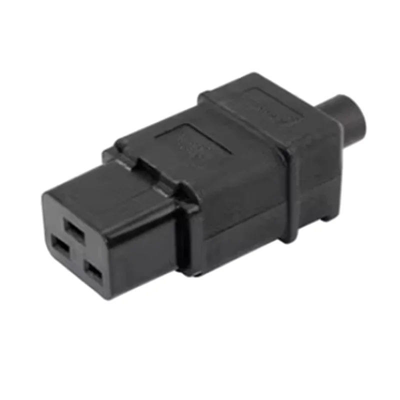 1 STKS Zwart 16A 250 V IEC 320 C19 C20 Vrouwelijke Mannelijke AC Elektrische Power Kabel Cord Connector PDU UPS Verwijderbare Stekker