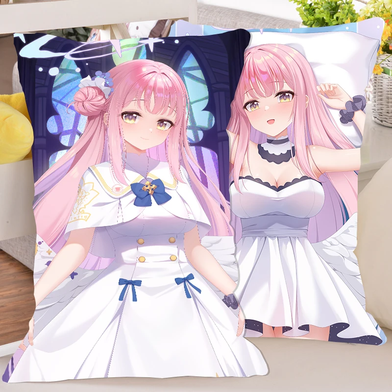 애니메이션 일본 블루 아카이브-미소노 미카 섹시 다키마쿠라 커버 쿠션, 린넨 선물