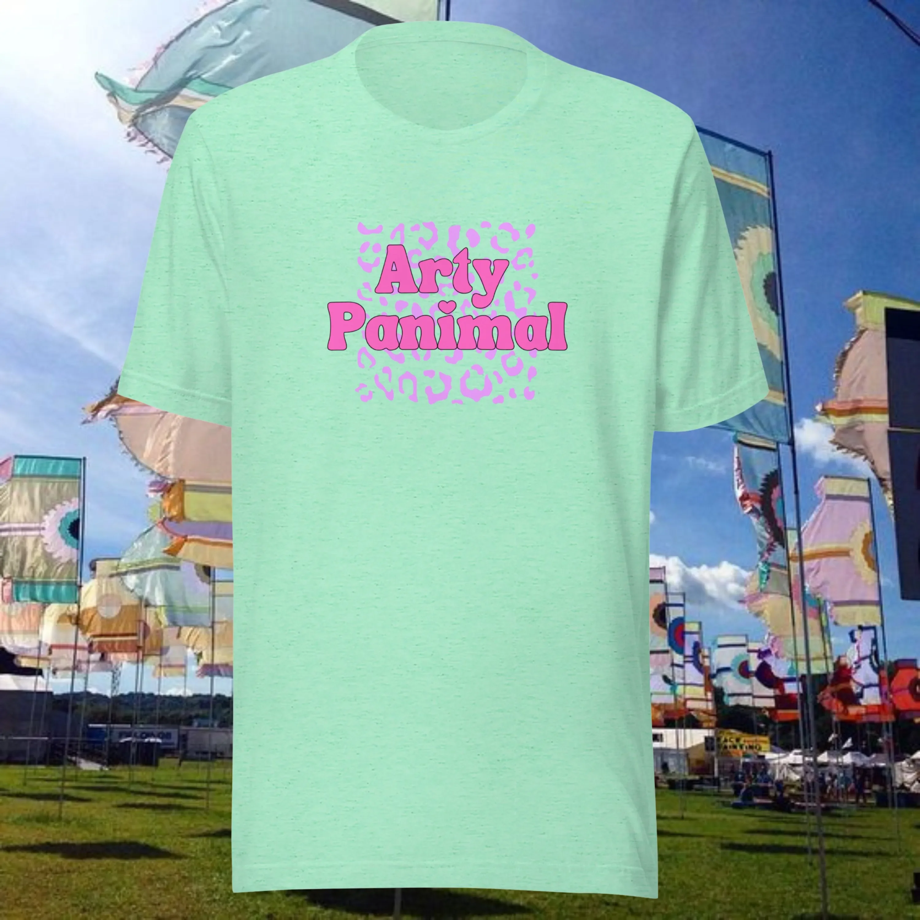 Camiseta Arty Panimal, camiseta divertida para fiesta, camiseta para festival para hombre y mujer