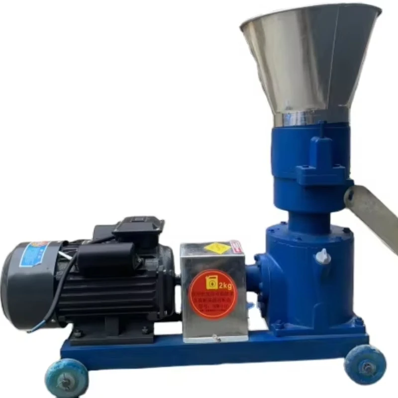 Home Use Farm Poultry Animal Chicken Food Feed Pellet Pelletizer Processing Machine