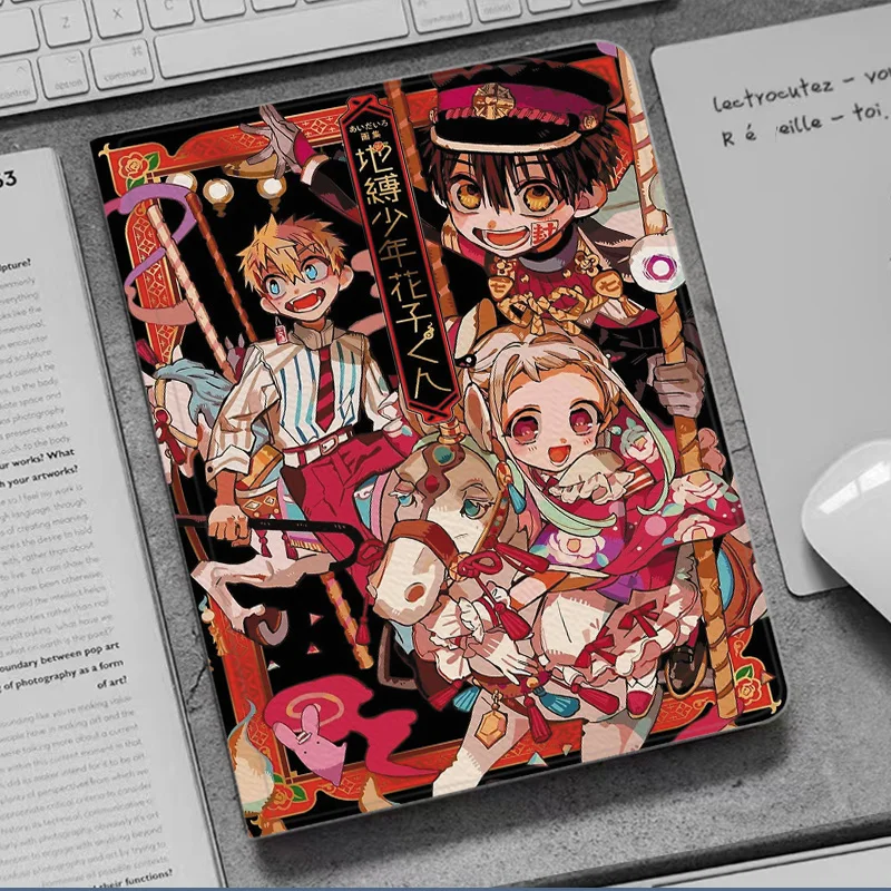 

Toilet-bound Hanako-kun Anime Cover Case For iPad 10.2 9th 10th Air 6 Mini 4 5 Case Luxury Silicone Pro 11 13 For iPad Air 2 3 4