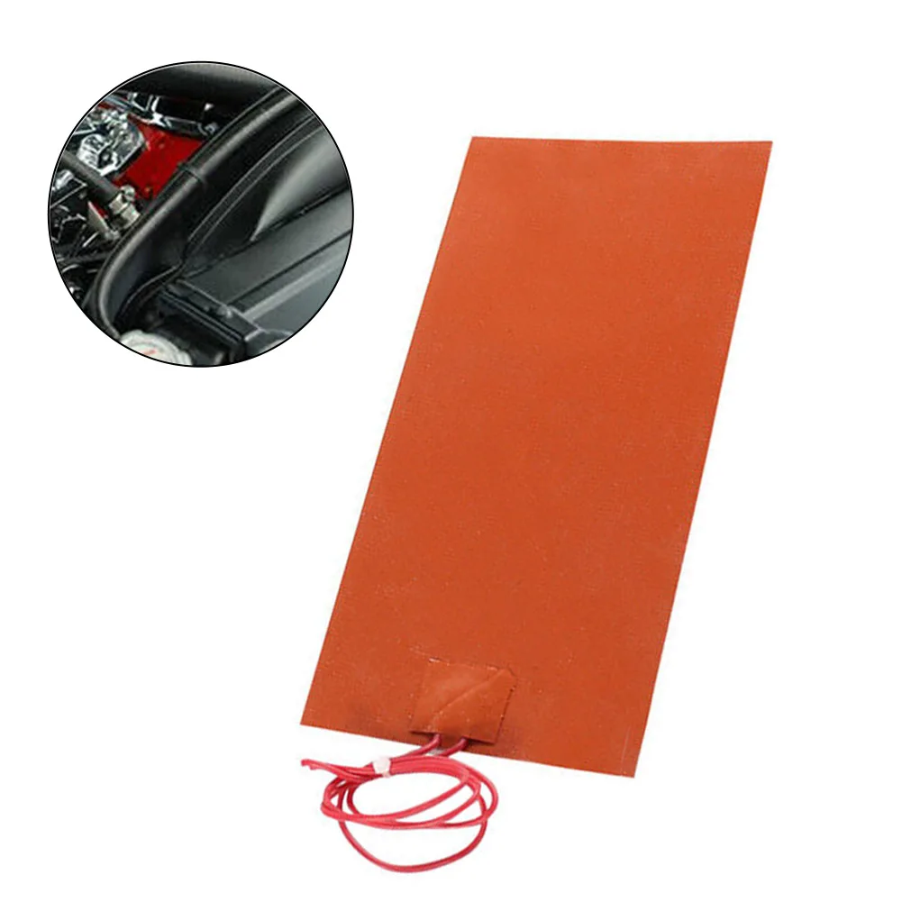1 Pz Tappetino Riscaldante In Silicone 5 V 80 W 100*200mm Tappetino Riscaldante Impermeabile Per Strumenti di Riparazione Auto Accessori Per Apparecchiature Elettriche