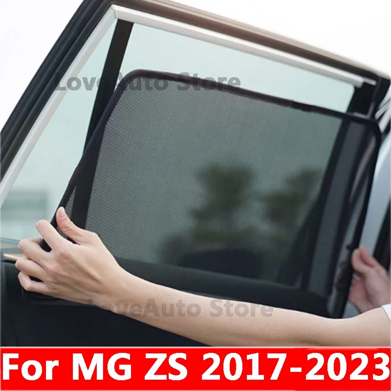 

Автомобильный Магнитный солнцезащитный козырек для MG ZS EZS 2017-2023, сетчатые шторы, козырек, защита от УФ-излучения, аксессуары