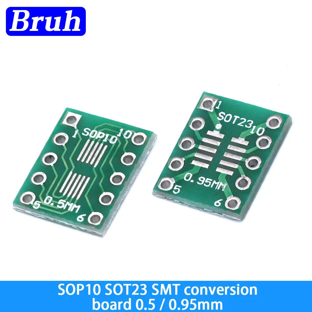 PCB kit SOP8 SSOP10 SOP14 SOP16 20 24 28 56 to DIP/SMD to DIP IC adapter socket SOIC TSSOP board adapter board 0.65mm 1.27mm