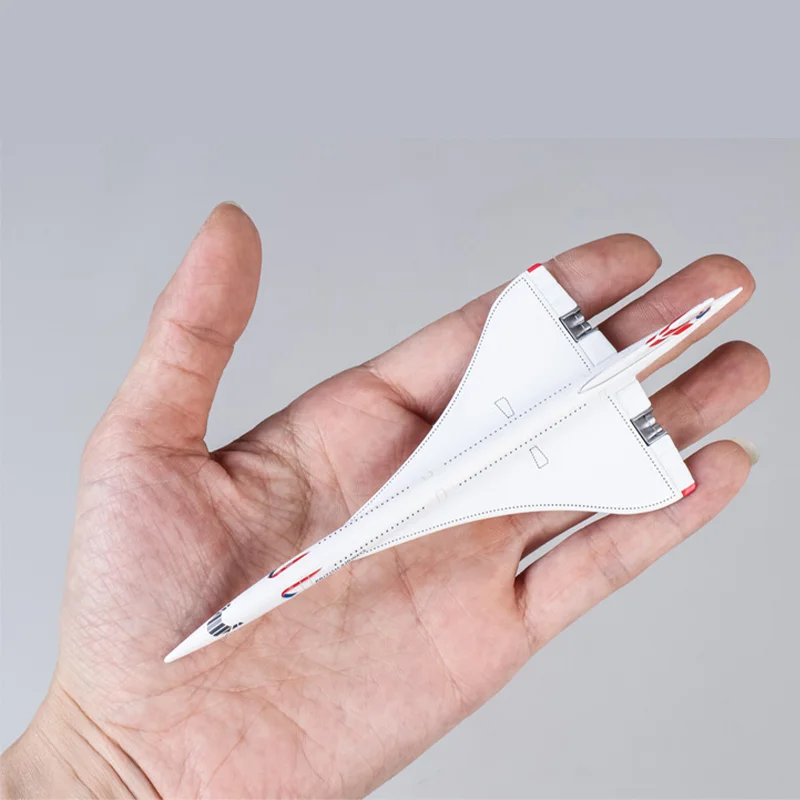 Air France British Airways Concorde Aircraft 1:400 Simulation Aircraft Model Alloy Civil Aviation Gift Souvenir