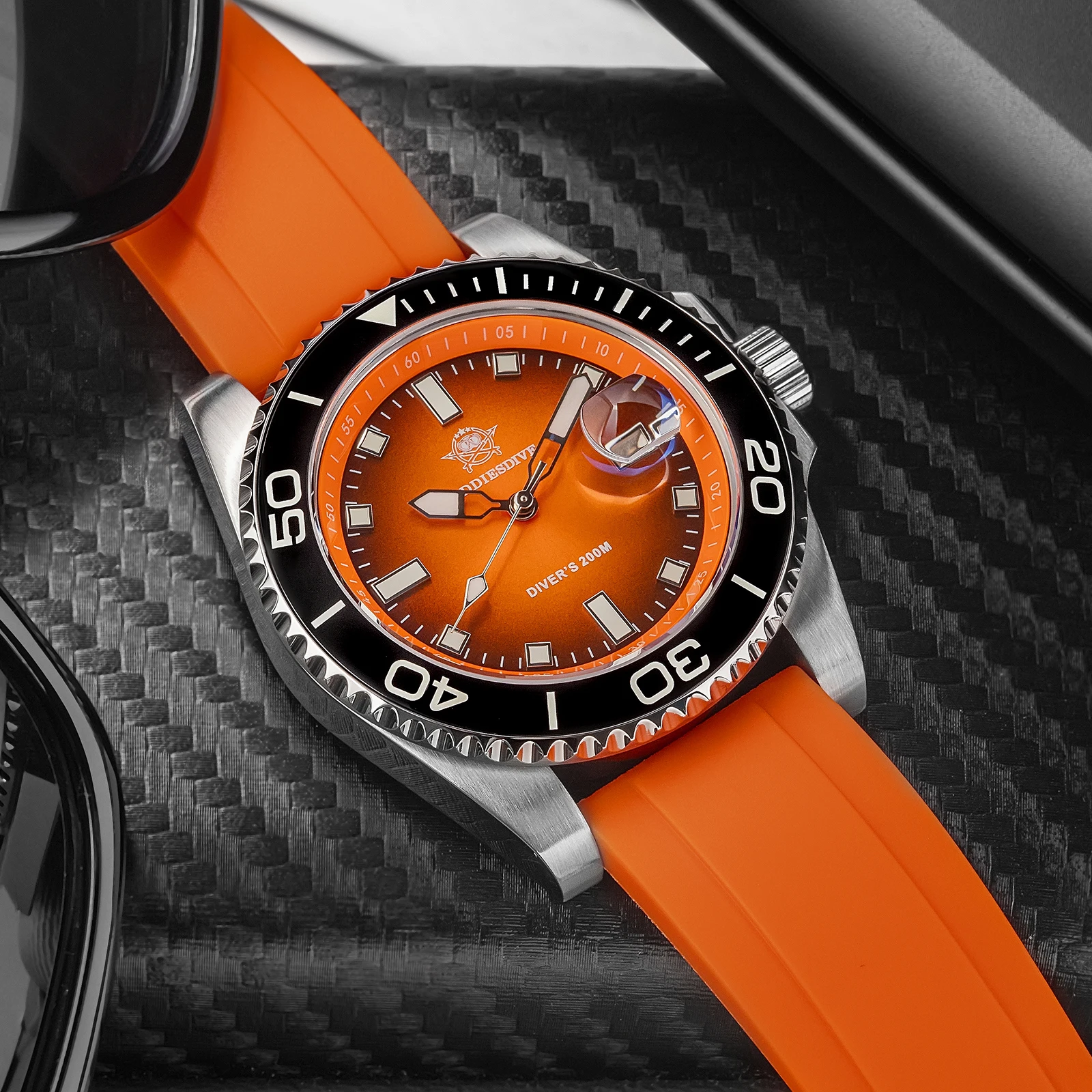 ADDIESDIVE 2025 Quartz Watch For Men 200M Waterproof Super Luminous Luxury AD2089 Stainless Steel New Man Watches Silicone Strap