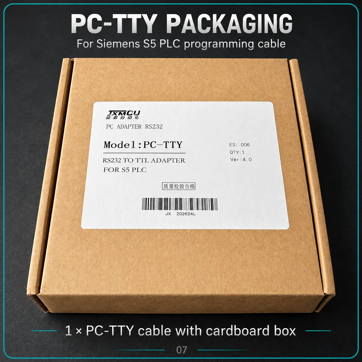 Multi-Master PPI USB-PPI Cable for Siemens S7-200 CPU224 CPU226, Enhanced 3M, Not for SMART, Industrial Program Transfer Wire
